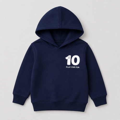Soccer Print Kids Winter Fleece Hoodie for Boys & Girls