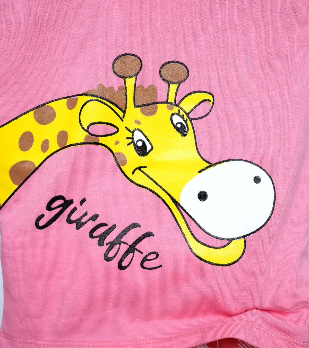 Cute Giraffe Baby boys and baby girls Summer Set - kids outfit (view 2)