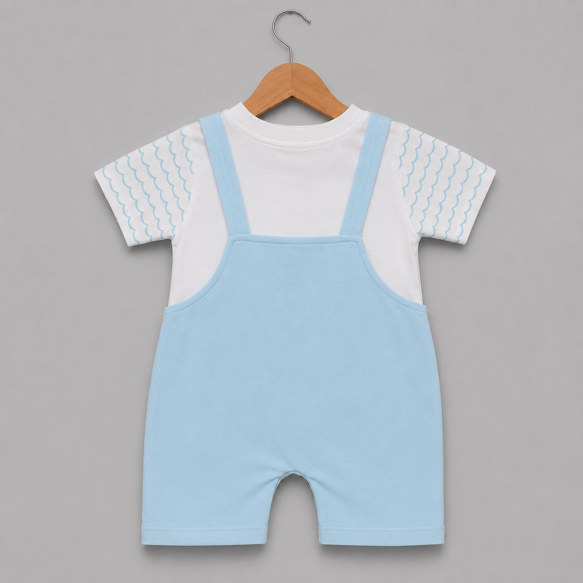 Baby Boys Whale Print Romper Set - baby boy romper (view 3)