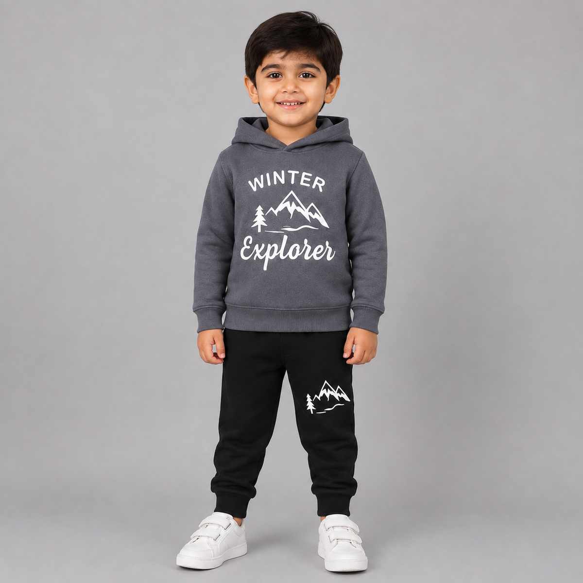 Winter Fleece Tracksuit for Kids Boys & Girls - fleece tracksuit (view 2)
