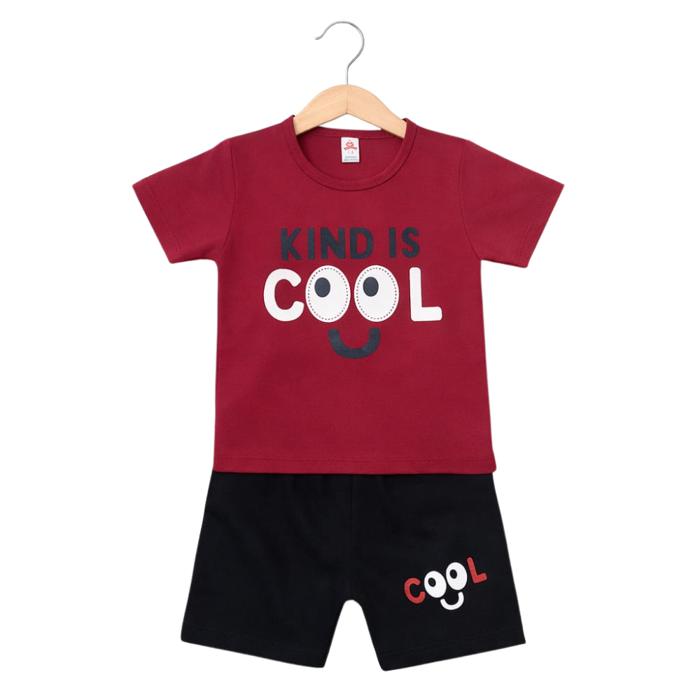 Kind Is Cool Kids 2-Piece T-Shirt & Shorts Set - kids summer set (view 1)
