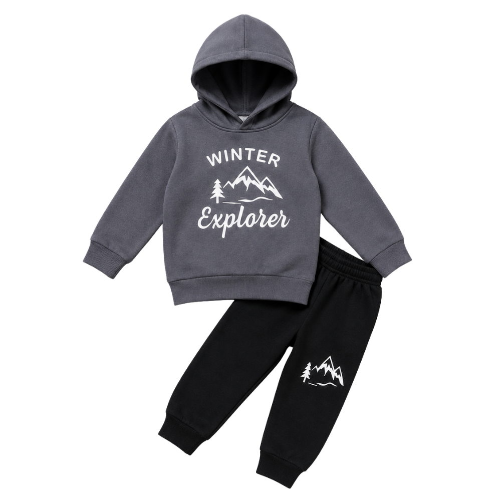 Winter Fleece Tracksuit for Kids Boys & Girls - fleece tracksuit (view 1)